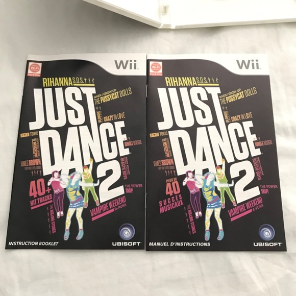 Nintendo Wii Just Dance 2 Disc Manual Included - Picture 5 of 6